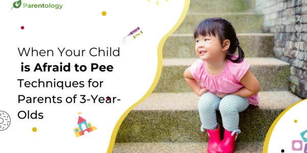 3 year old holding pee